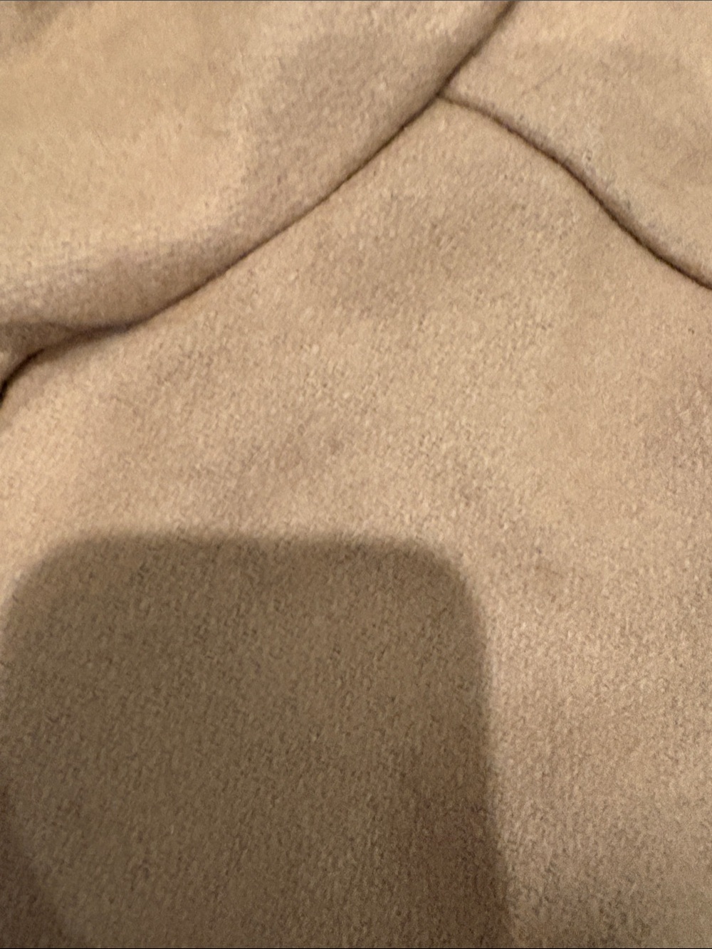 Weatherpal  by Lee War Vintage  Camel Wool Blend Coat with Orange Quilted Lining - Picture 10 of 11